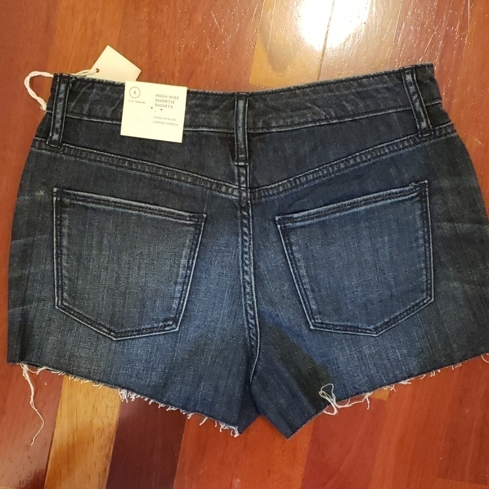 UNIVERSAL Thread High Rise Shortie Shorts Cut Offs - Picture 2 of 8